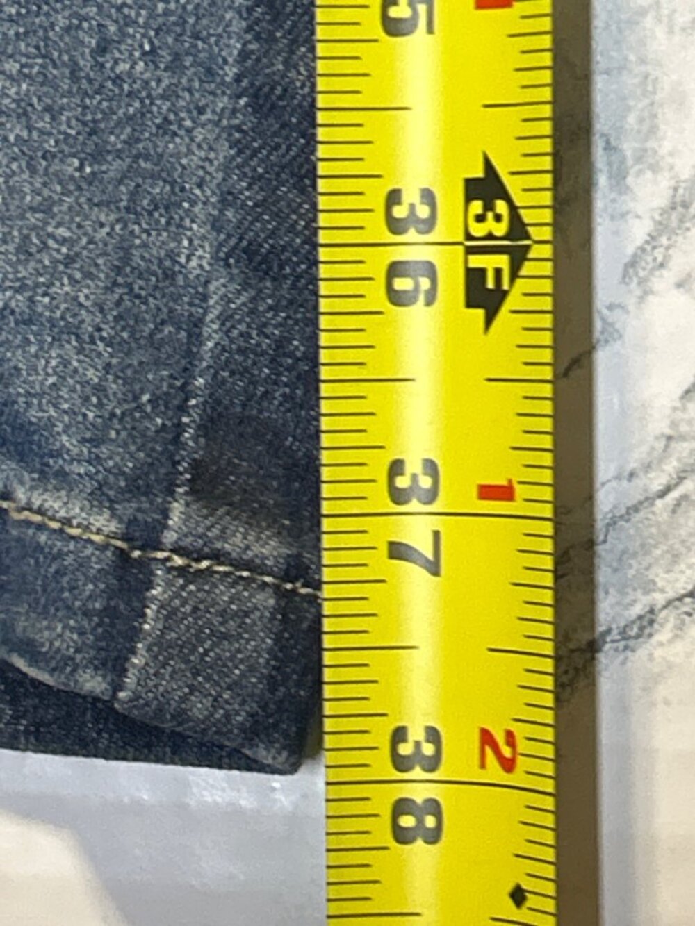 Venus Size 4 Distressed Denim Jeans With Faded Wash And Ripped Detailing - Picture 5 of 7